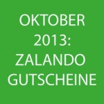 Oktober 2013 Zalando.ch Gutschein